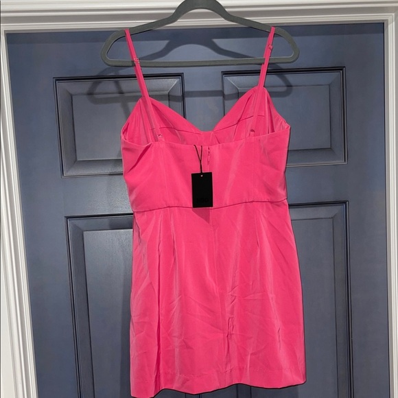 NBD Monterey Cypress Fuchsia Mini Dress L - Picture 7 of 7